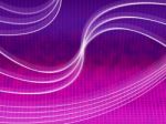 Purple Lines Background Shows Curves And Crossing Over
 Stock Photo