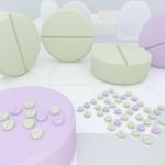 Pills Background Stock Photo