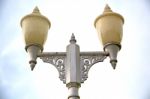 Street Lamp Bangkok Thailand  In The Sky Stock Photo