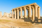 Luxor Temple Egypt Stock Photo