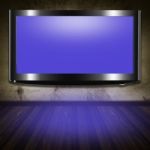 TV Flat Screen Lcd Stock Photo