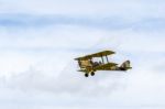 De Havilland Dh82a Tiger Moth Stock Photo