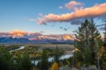 Snake River Overlook Stock Photo