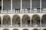 Wawel Royal Castle In Krakow Stock Photo