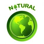 Natural Nature Shows Planet Green And Rural Stock Photo