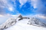 Deogyusan Mountains Is Covered By Snow In Winter,south Korea Stock Photo