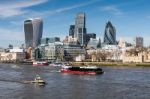 View Of The London Skyline Stock Photo