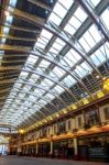 Leadenhall Market On A Sunday Stock Photo