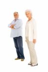 Old People Couple Stock Photo