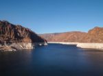 View Of Hoover Dam Stock Photo