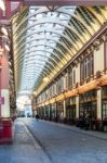 View Of Leadenhall Market Stock Photo