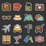 Travel Icon Stock Photo