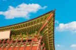 Hwaseong Fortress In Suwon,famous In Korea Stock Photo