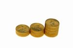 Gold Coins Stock Photo