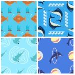 Fish Patterns Stock Photo