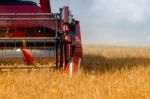 The Combine Harvester Stock Photo