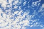 Clouds On Blue Sky Stock Photo