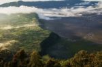 Mount Bromo Viewpoint Stock Photo