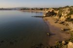 Beaches Near Ferragudo, Portugal Stock Photo