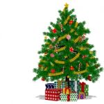 Christmas Tree Stock Photo