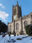 East Grinstead, West Sussex/uk - February 27 : St Swithun's Chur Stock Photo