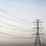 Power Transmission Tower Stock Photo