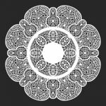 Lace Doilies Stock Photo