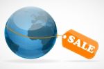 Global Sale Stock Photo