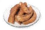 Portuguese Farturas Sweet Fried Dough Stock Photo