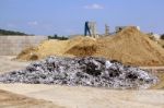 Recycling Yard Stock Photo