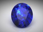 Blue Sapphire Stock Photo