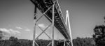 Batman Bridge By The Tamar River Near Sidmouth Stock Photo