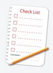 Check List Stock Photo