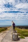 Griffiths Island Lighthouse Stock Photo