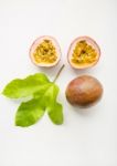 Passion Fruit Stock Photo