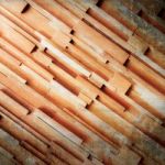 Panel Of Wood Plank Stock Photo