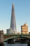 The Shard In London Stock Photo