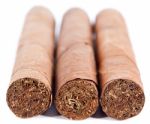 Closeup Of Cigar Texture Stock Photo