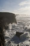 Beautiful Coastline Region Of Sagres, Located In Portugal Stock Photo