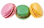 Colorful Macaroons Stock Photo