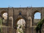 Ronda, Andalucia/spain - May 8 : View Of The New Bridge In Ronda Stock Photo