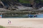 Bude Harbour Stock Photo