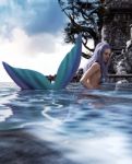 Legend Of A Mermaid,a Fairy Tale Story Stock Photo