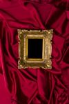 Gold Picture Frame Stock Photo