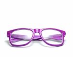 Purple Glasses Stock Photo