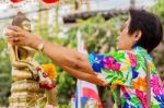 Songkran Festival Stock Photo