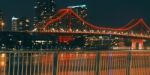 Story Bridge In Brisbane Stock Photo