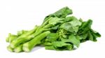 Kale Vegetable Isolated On The White Background Stock Photo