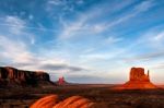 Scenic View Of Monument Valley Utah Usa Stock Photo