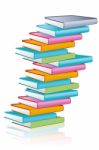 Stacking Books Stock Photo